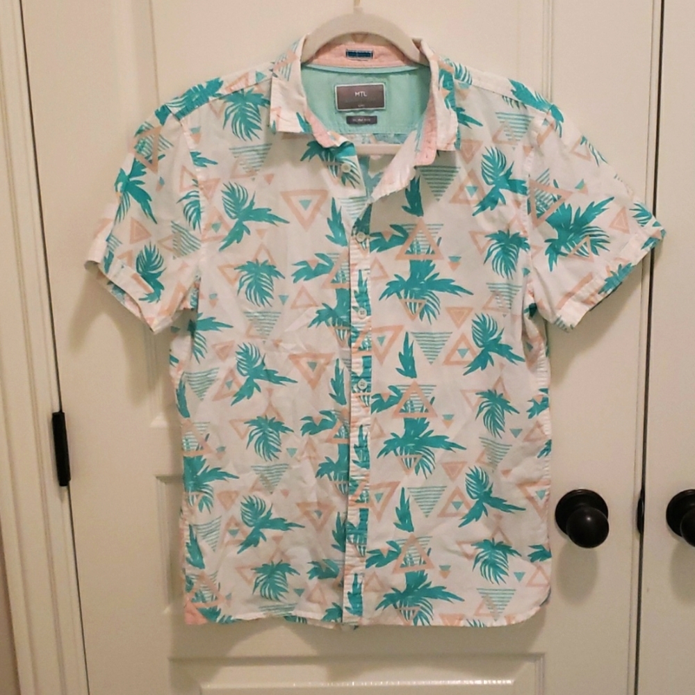MTL Made To Live Aloha Shirt